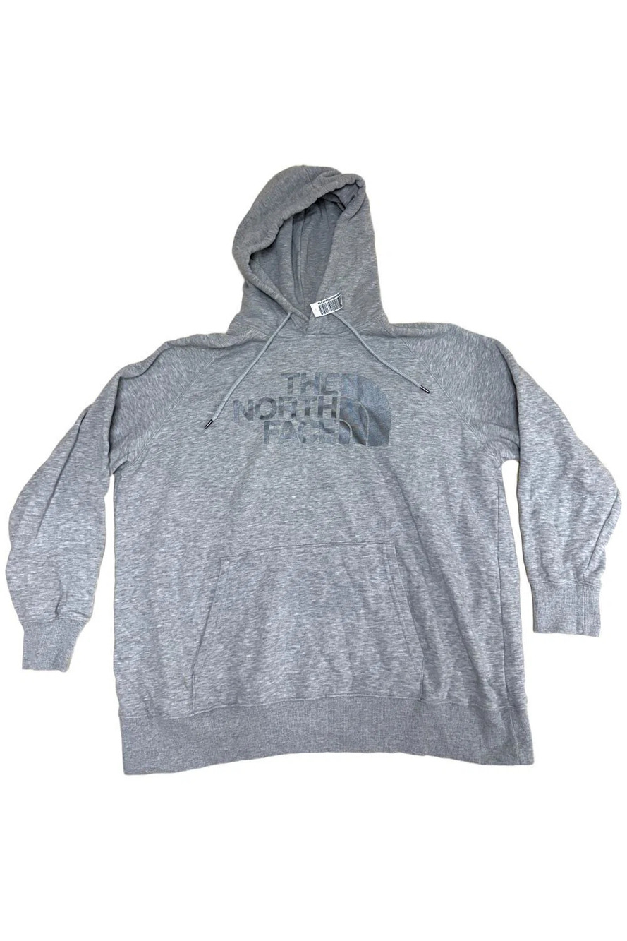The North Face Women's Half Dome Pullover Hoodie Gray/Metallic Gray - Regular